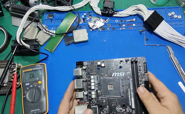 固始华硕电脑主板维修